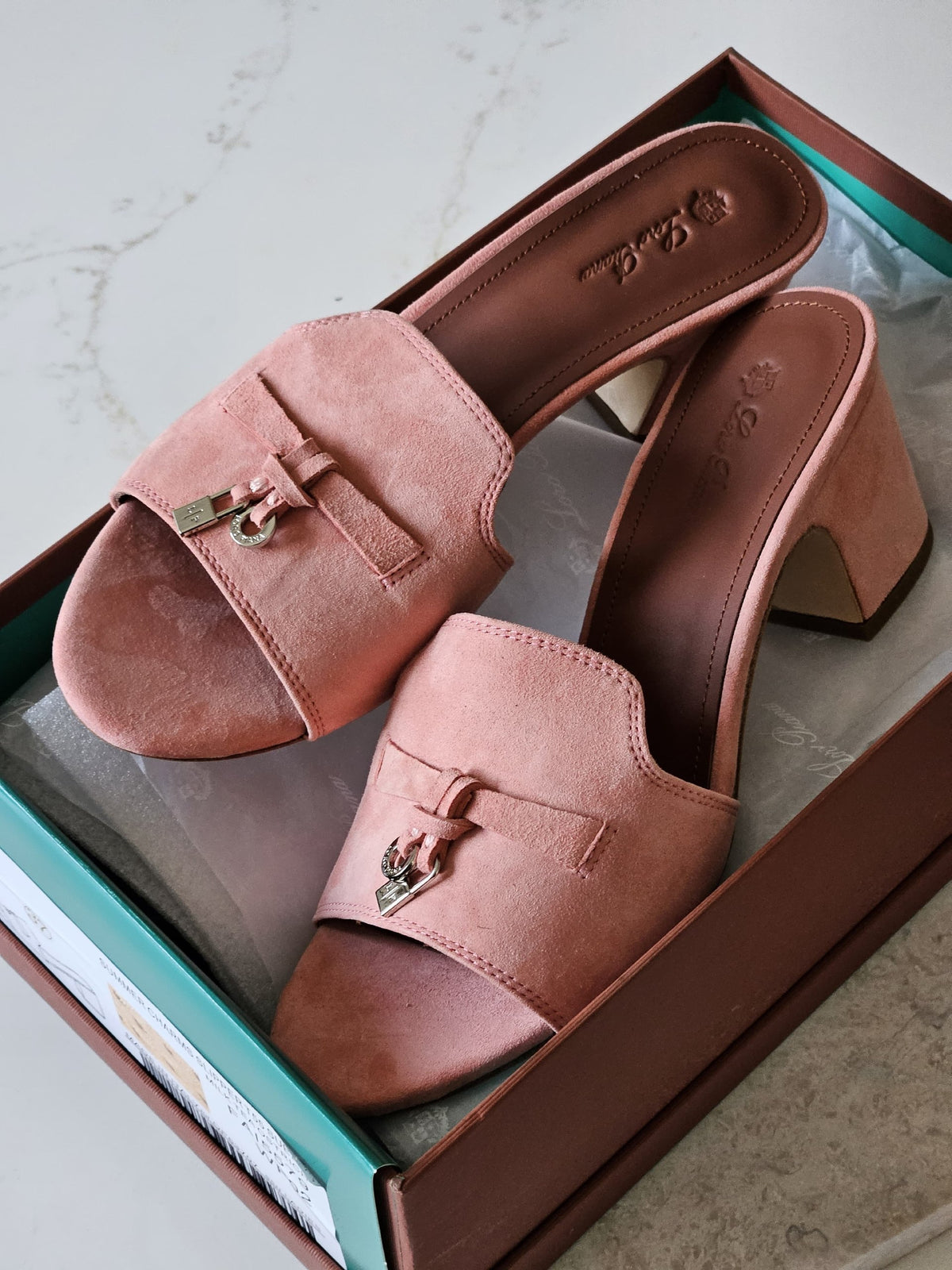 Loro Piana Heels - Pink