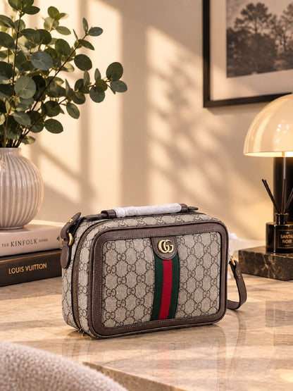 Gucci Crossbody Bag - Beige Monogram