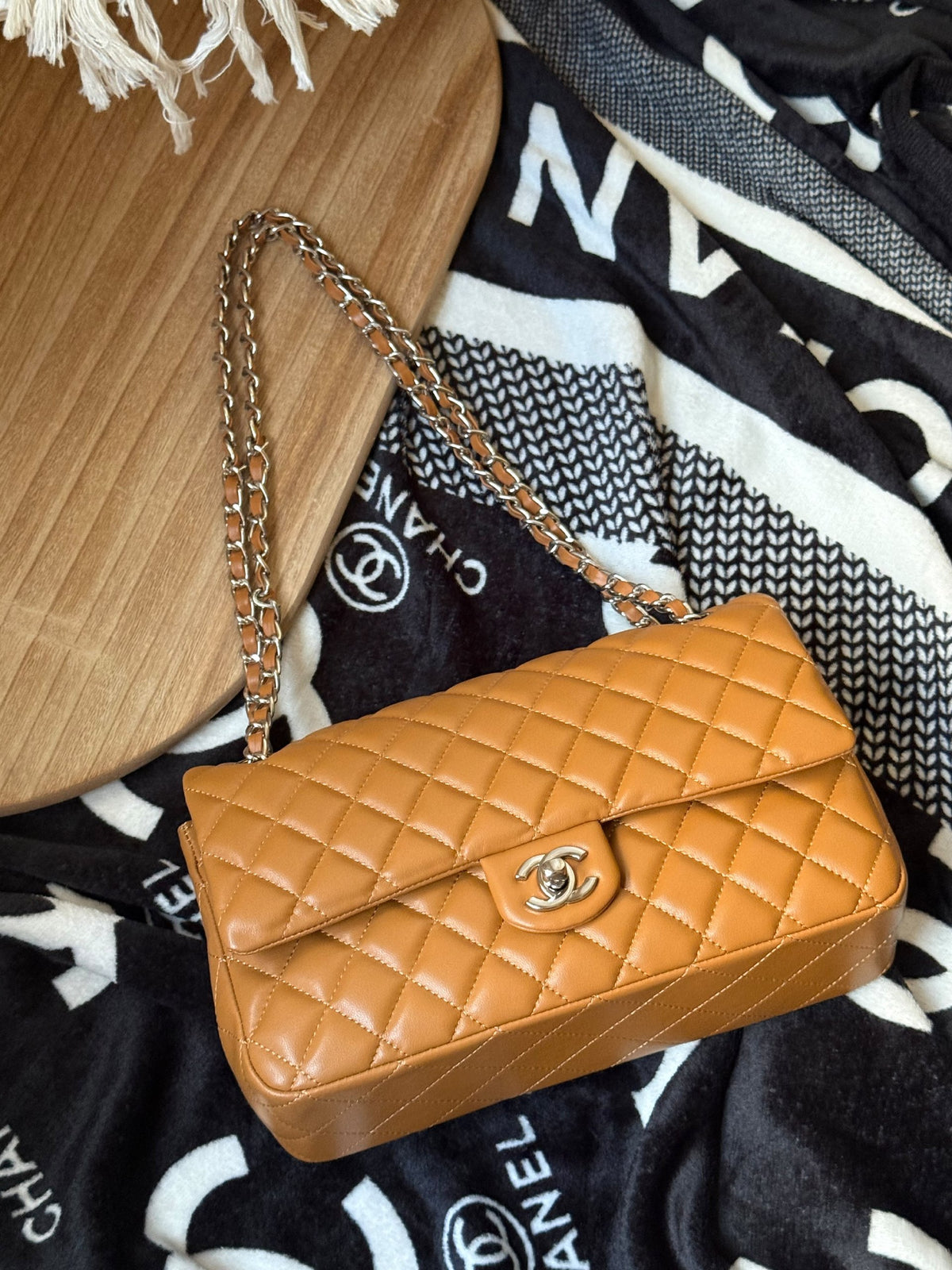 Chanel Shoulder Bag - Beige