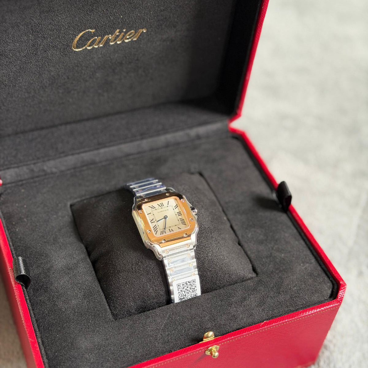 Cartier Watch - Silver & Gold