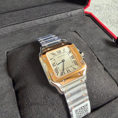 Cartier Watch - Silver & Gold