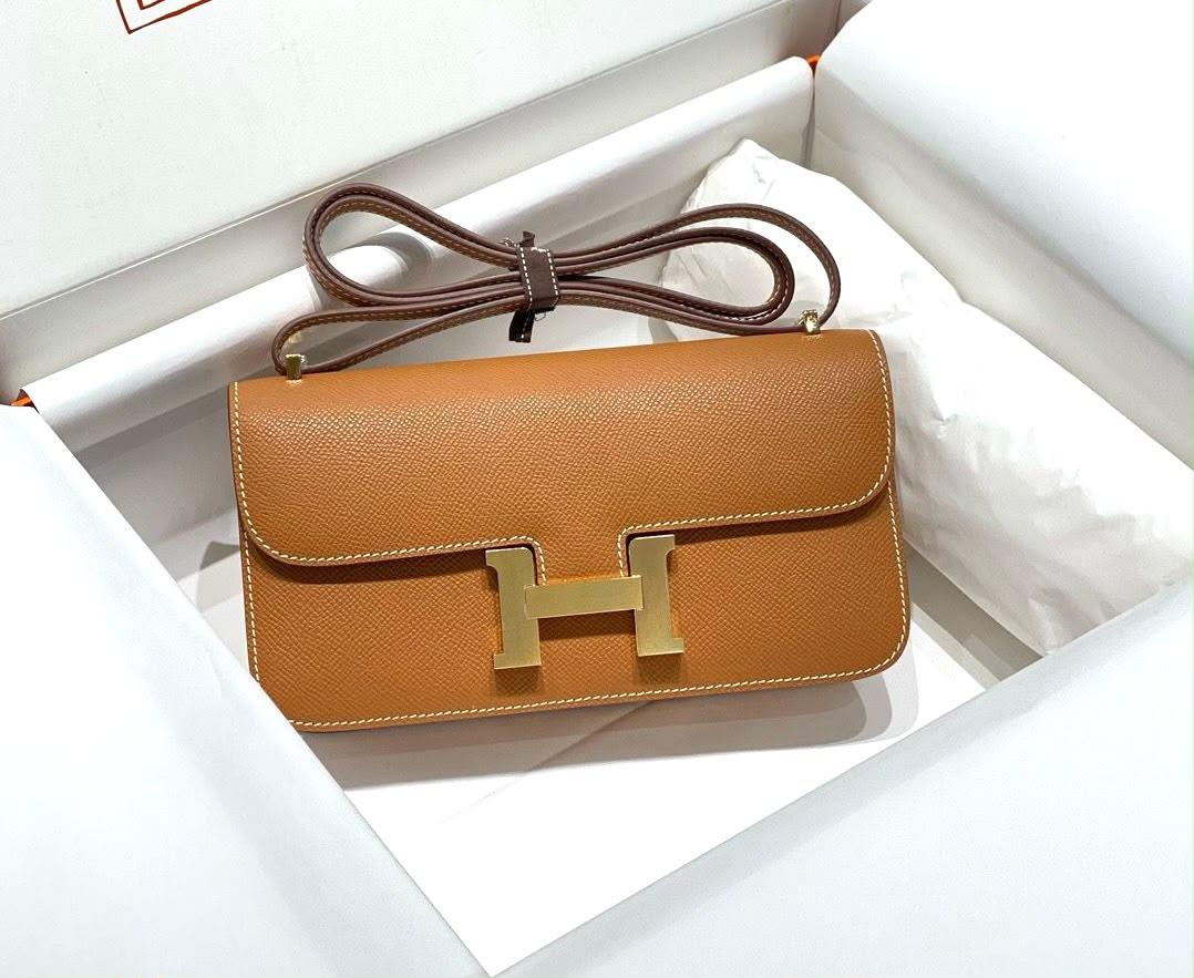 Hermès Shoulder Bag H Clasp - Brown
