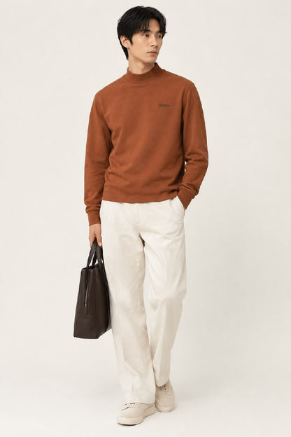 Zegna Sweatshirt - Brown, Beige, Black, Navy