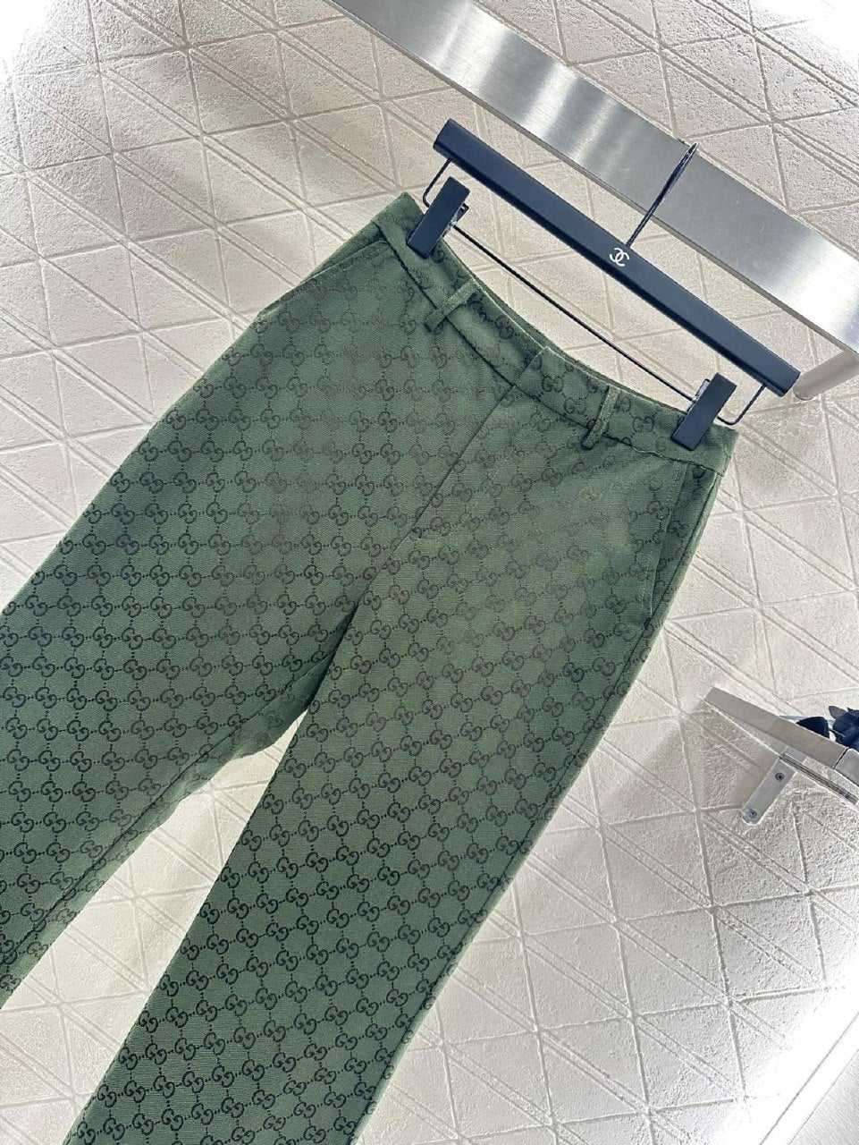 Gucci Pants - Green Monogram