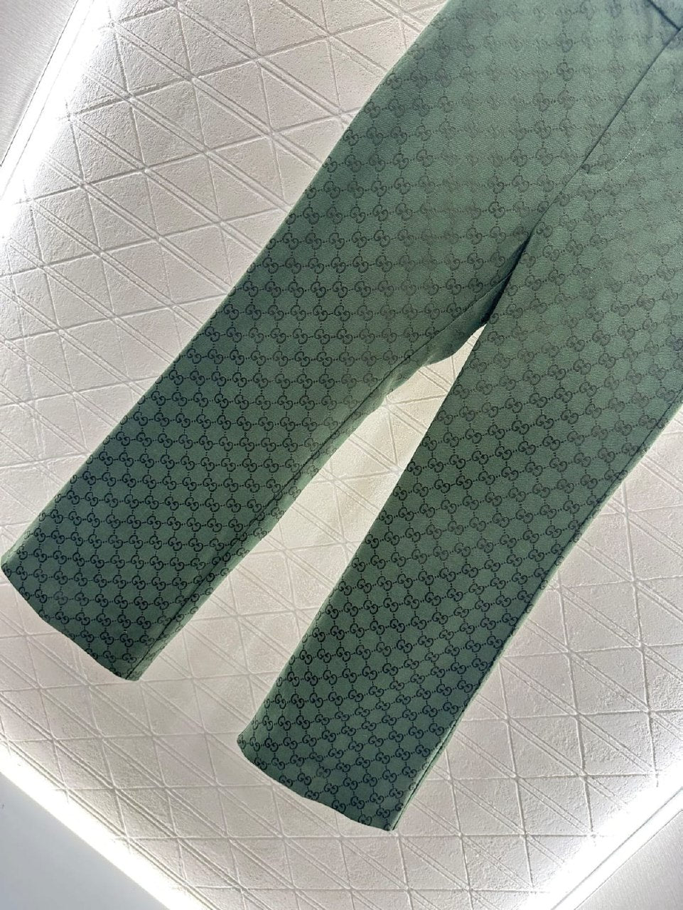 Gucci Pants - Green Monogram