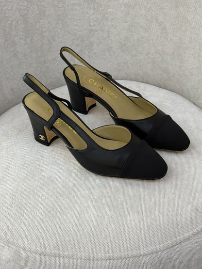 Chanel Heels - Black