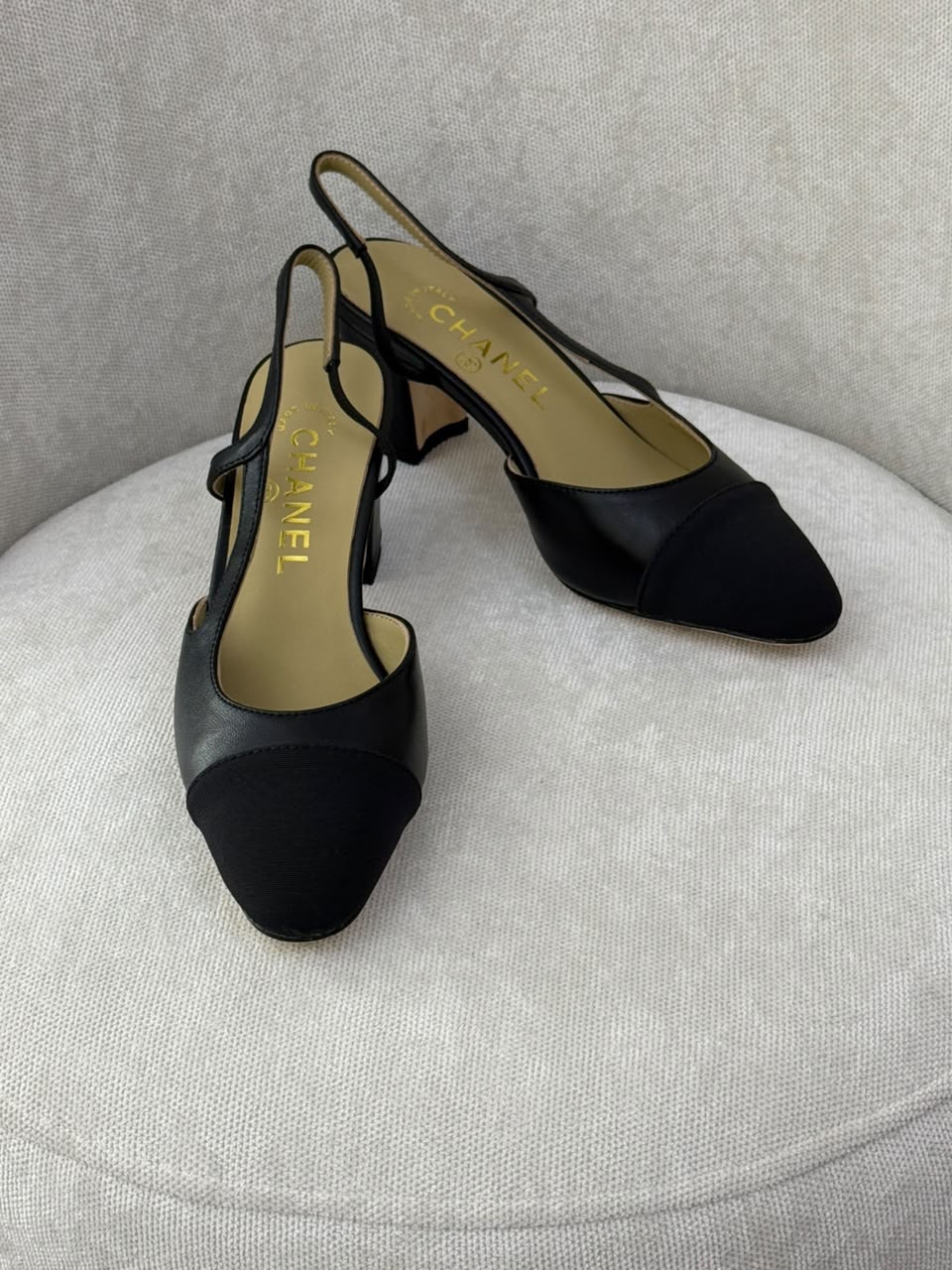Chanel Heels - Black