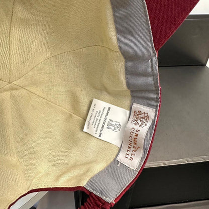 Brunello Cucinelli Cap - Burgundy