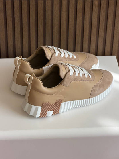 Hermes Sneakers - Beige