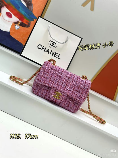 Chanel Flap Shoulder Bag - Pink