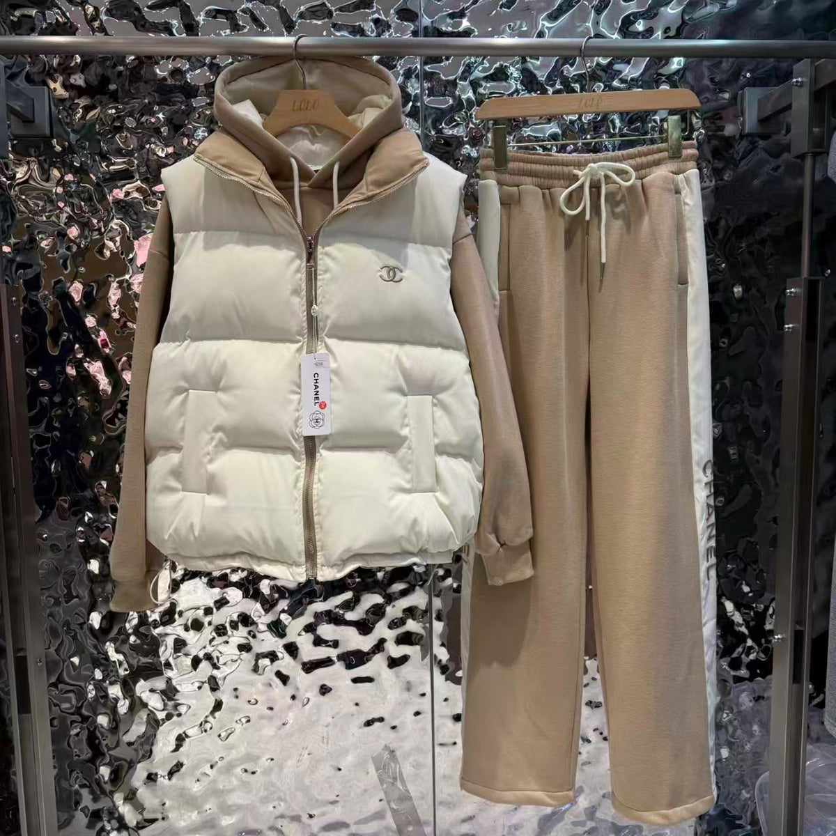 Chanel Tracksuit - Beige