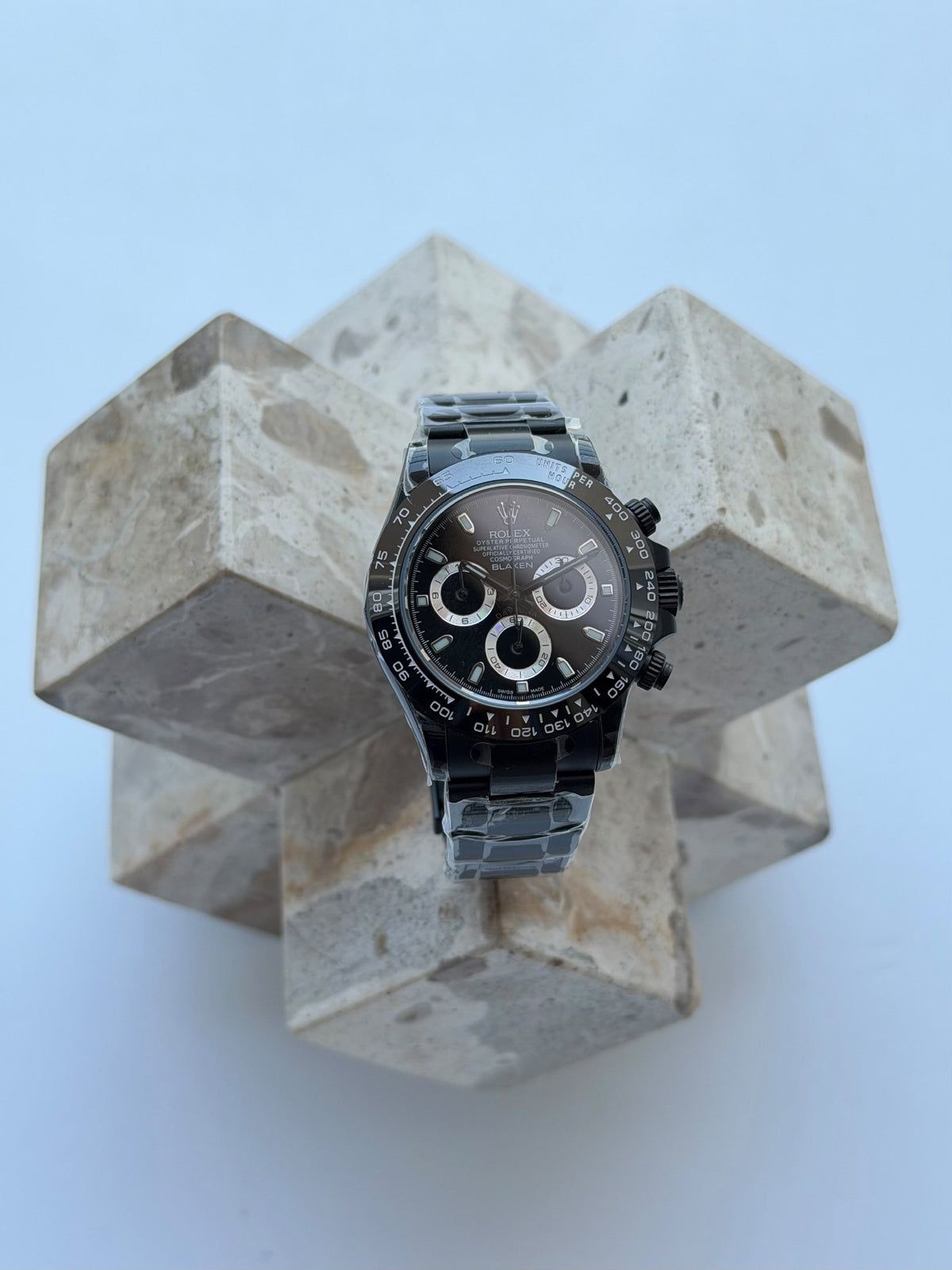 Rolex Watch - Black & Grey