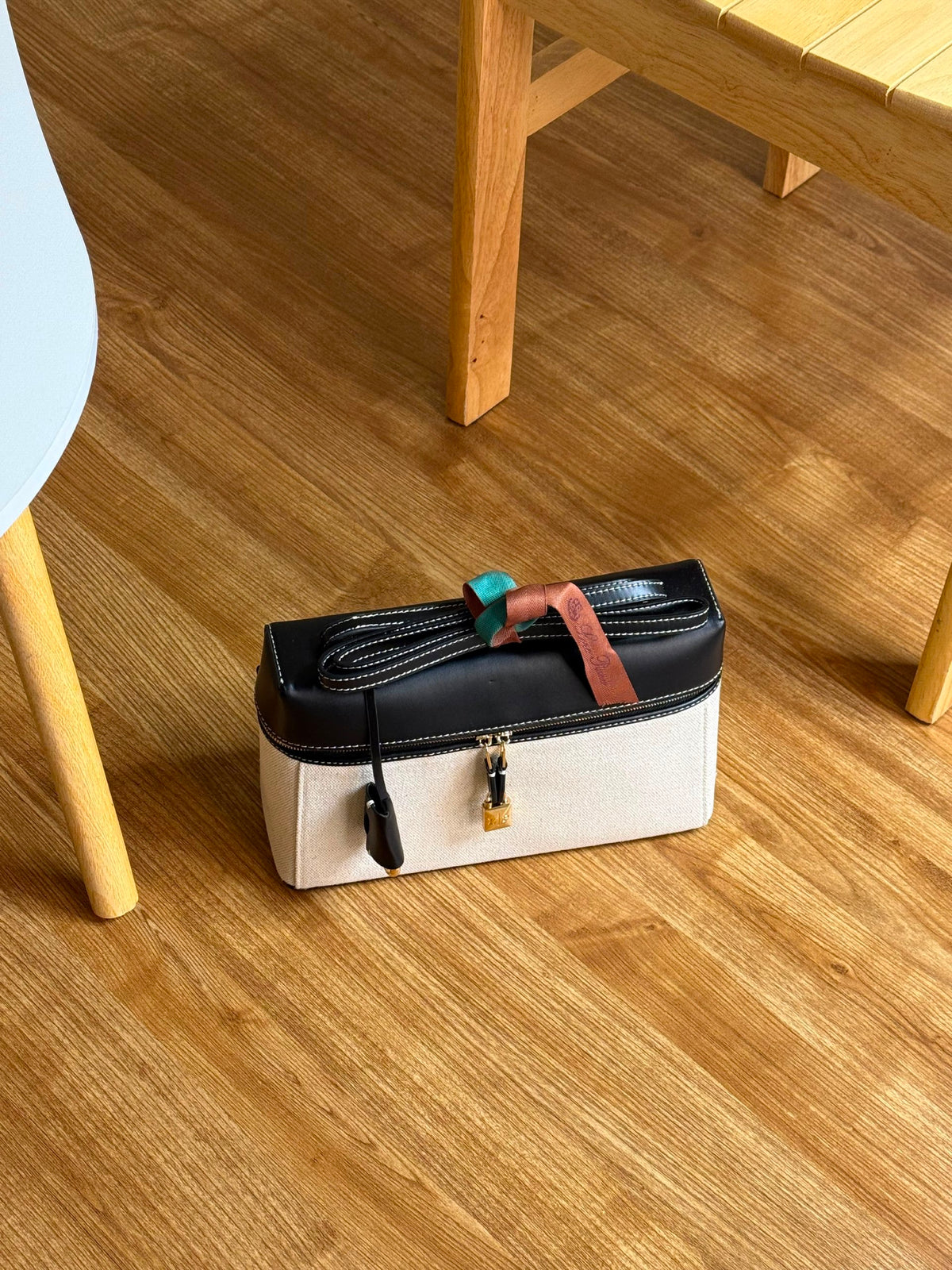 Loro Piana Makeup Bag - Beige