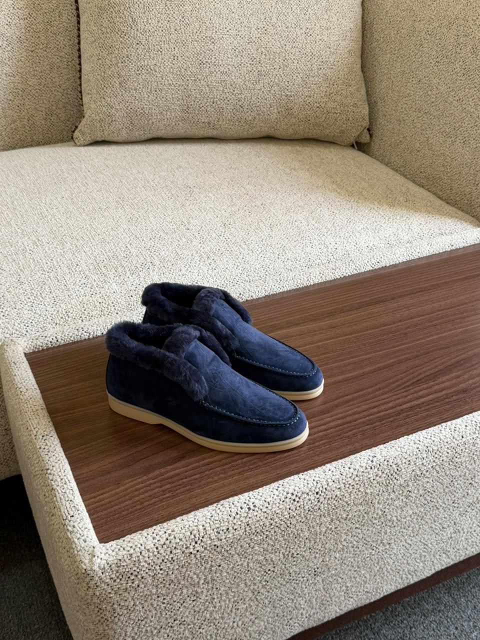 Loro Piana Boots - Navy