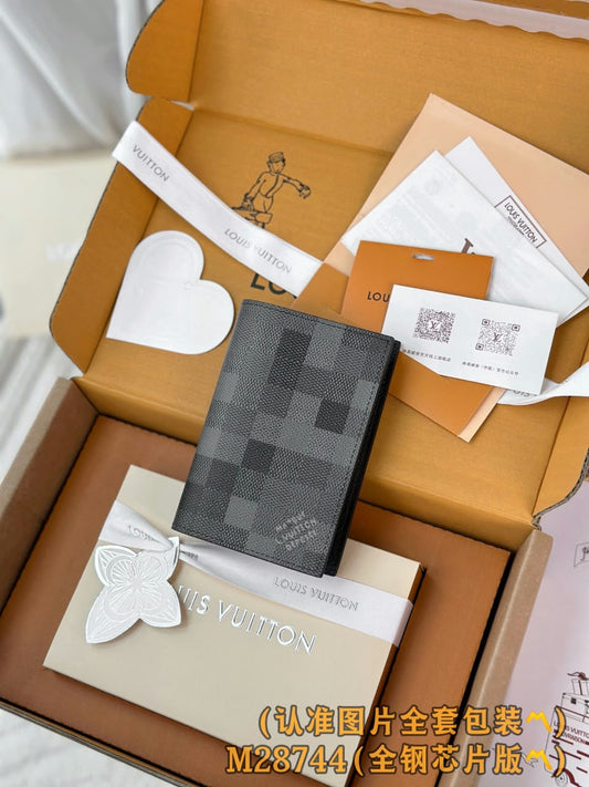 Louis Vuitton Passport Cover - Black