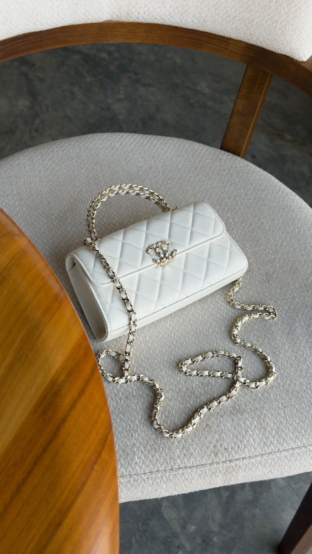 Chanel Handbag - White
