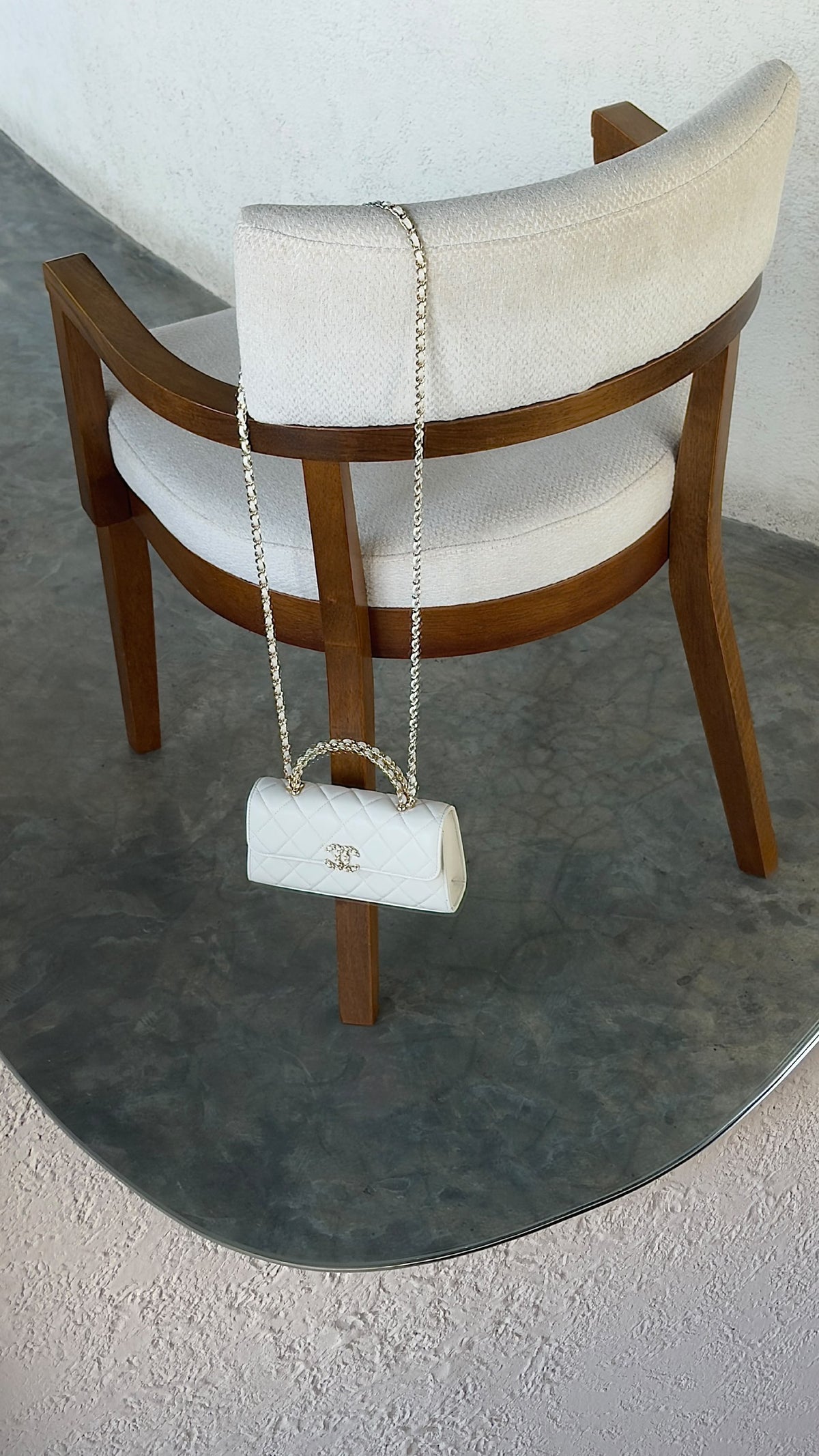 Chanel Handbag - White