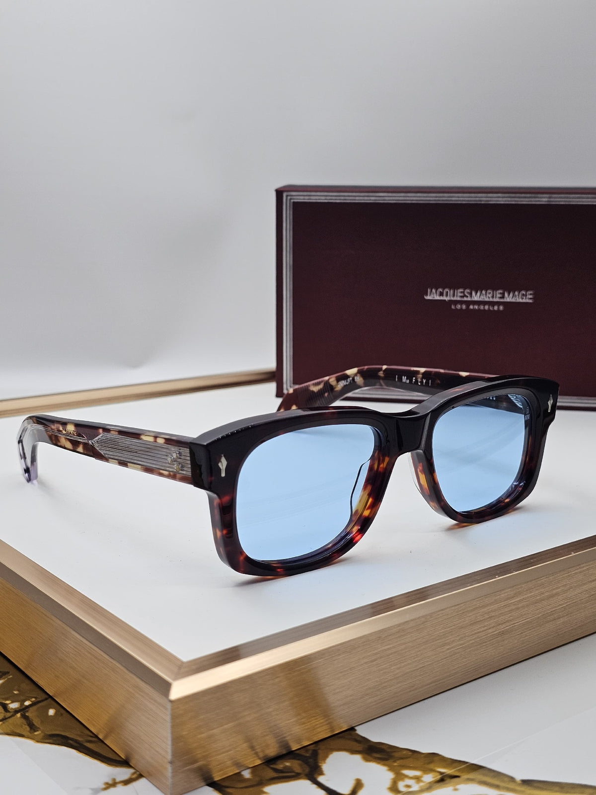 Jacques Marie Mage Wide Square Sunglasses - 