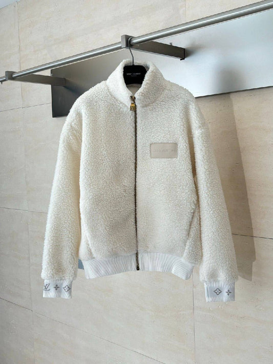 Louis Vuitton Bomber Jacket - White