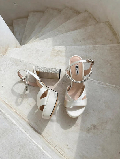 Miu Miu Heels - White