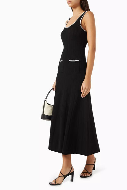 Sandro Pocket Dress - Black