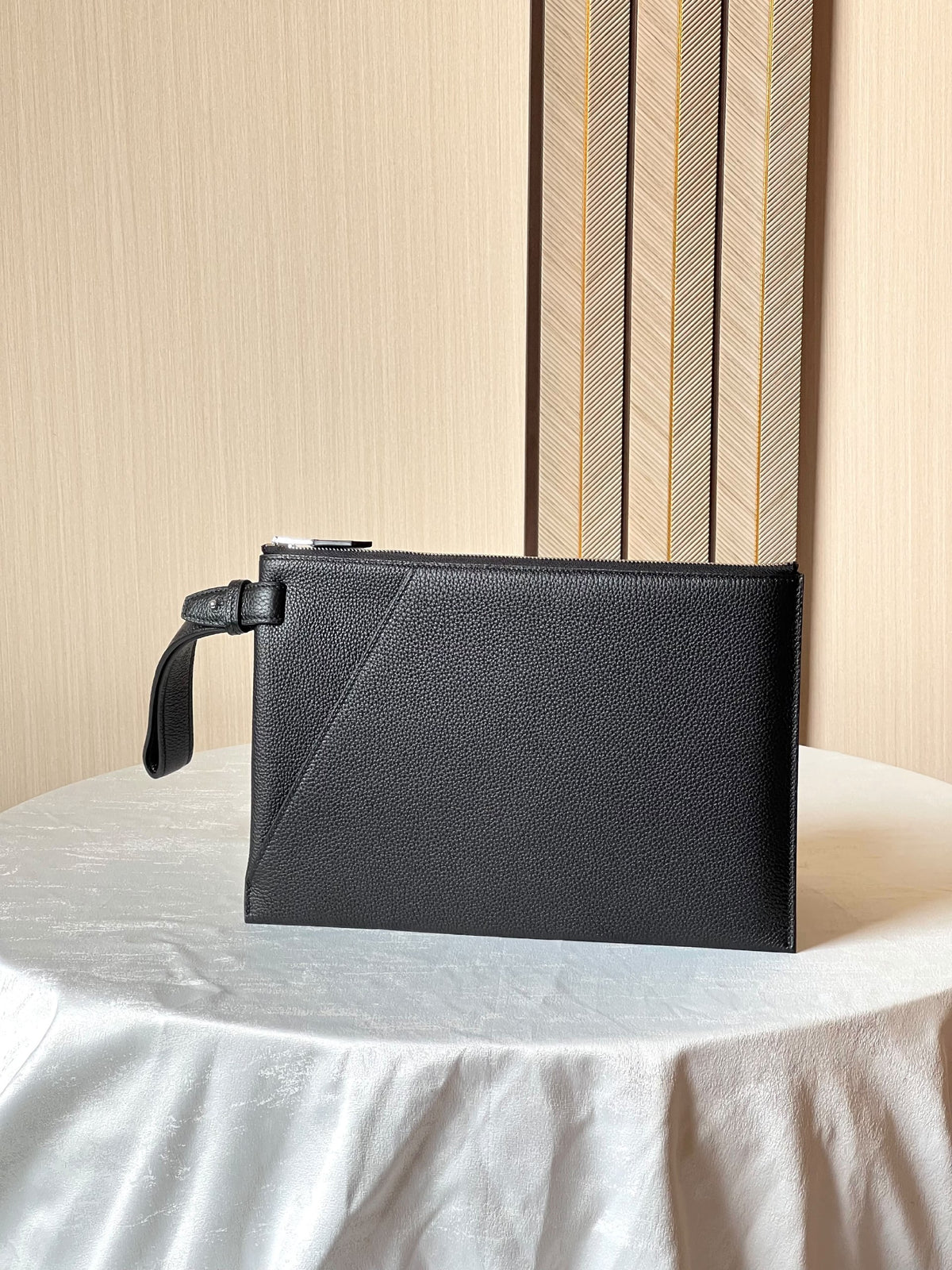 Hermès Clutch - Black, Navy, Beige, Brown