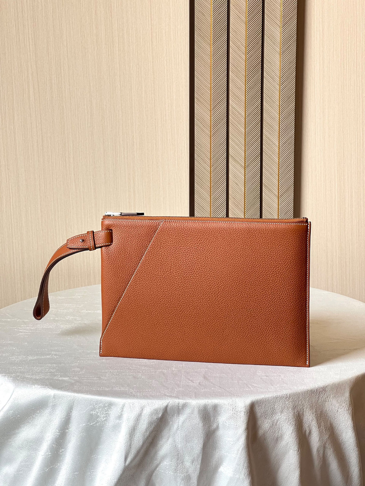 Hermès Clutch - Black, Navy, Beige, Brown