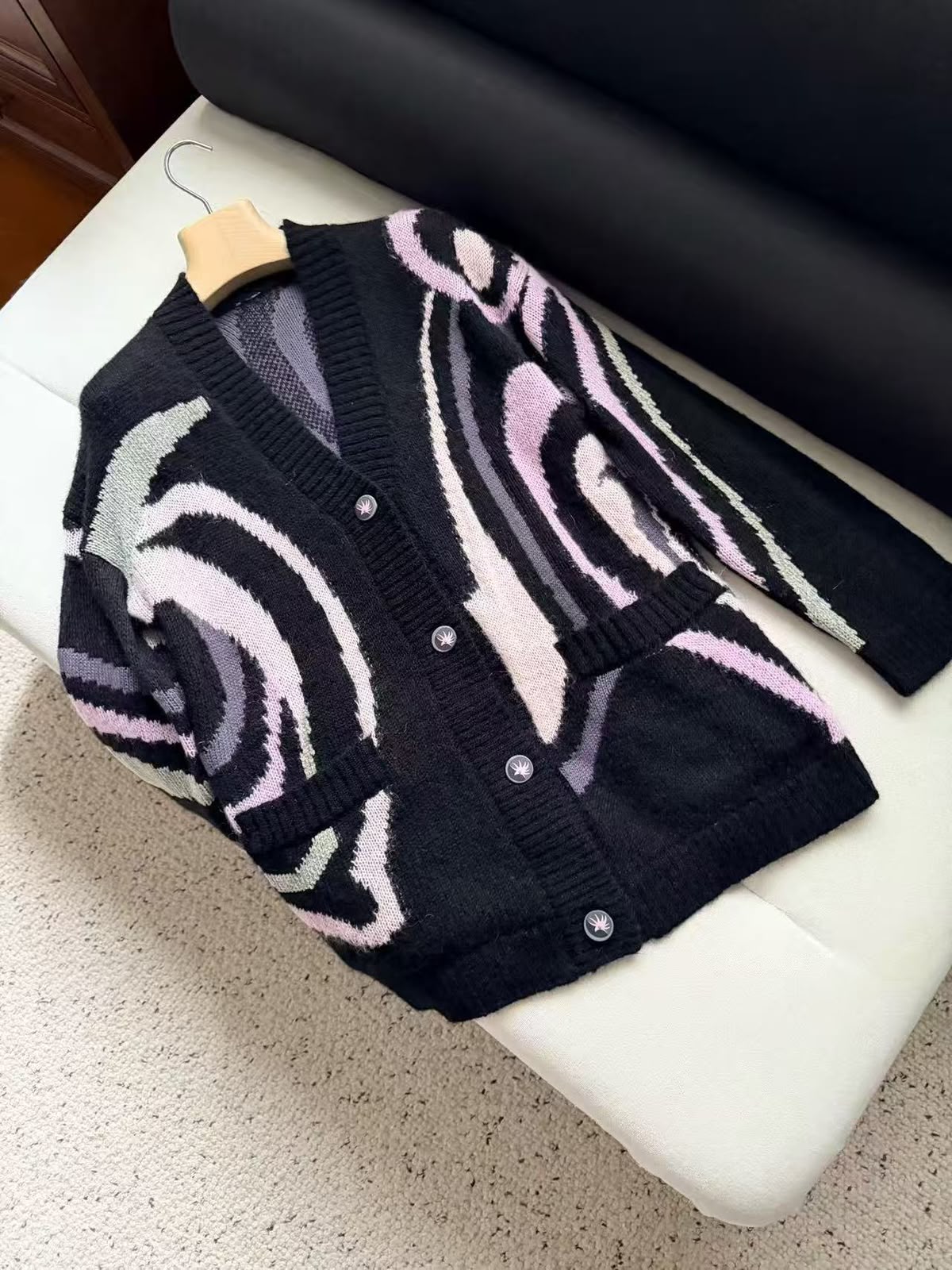 Pucci Cardigan - Black