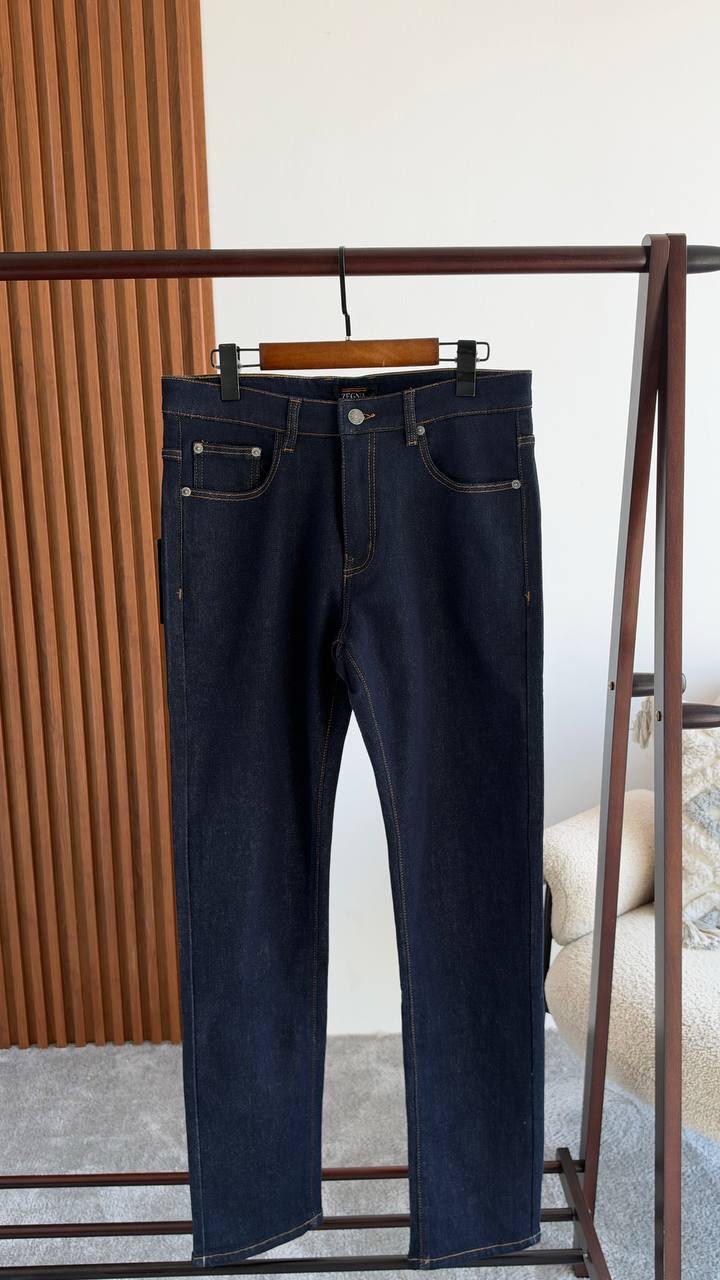 Zegna Jeans Pants - Navy