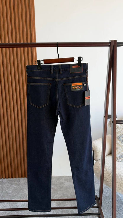 Zegna Jeans Pants - Navy