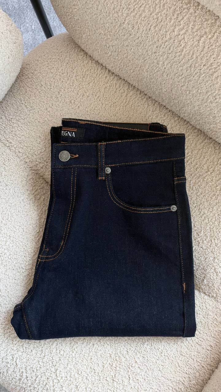 Zegna Jeans Pants - Navy