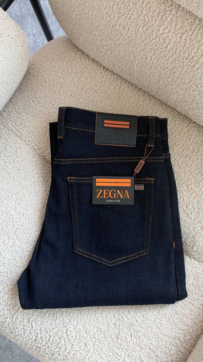 Zegna Jeans Pants - Navy