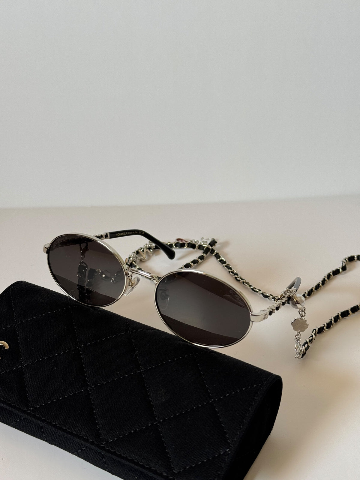 Chanel Sunglasses - Silver & Grey
