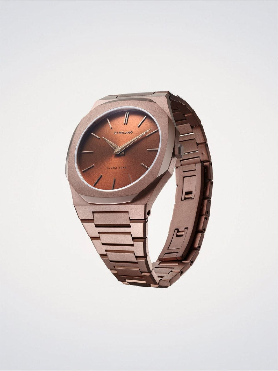 D1 Milano Watch Bronze Brown Dial - 