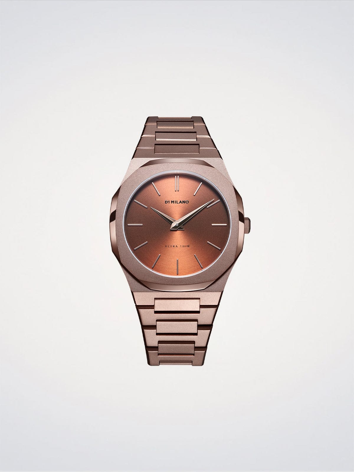 D1 Milano Watch Bronze Brown Dial - 