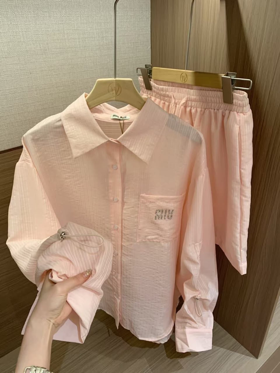 Miu Miu Set - Light Pink