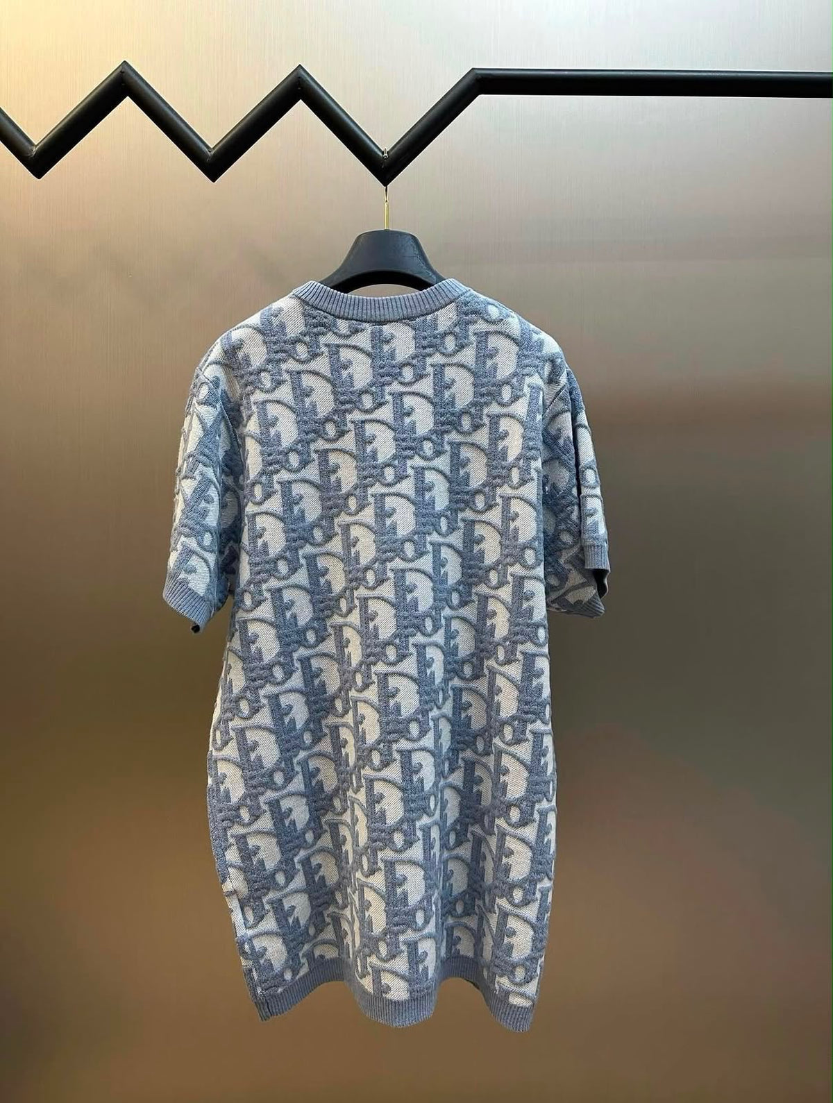 Dior Knitted T-Shirt - Blue