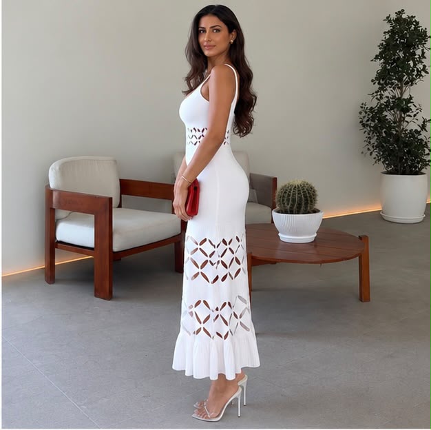 Alaïa Dress - White