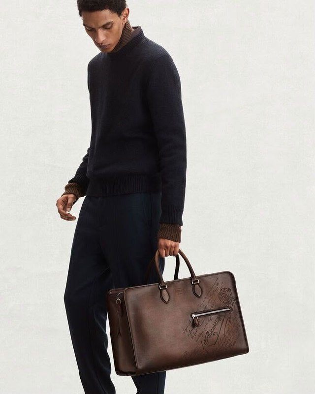 Berluti Handbag - Brown