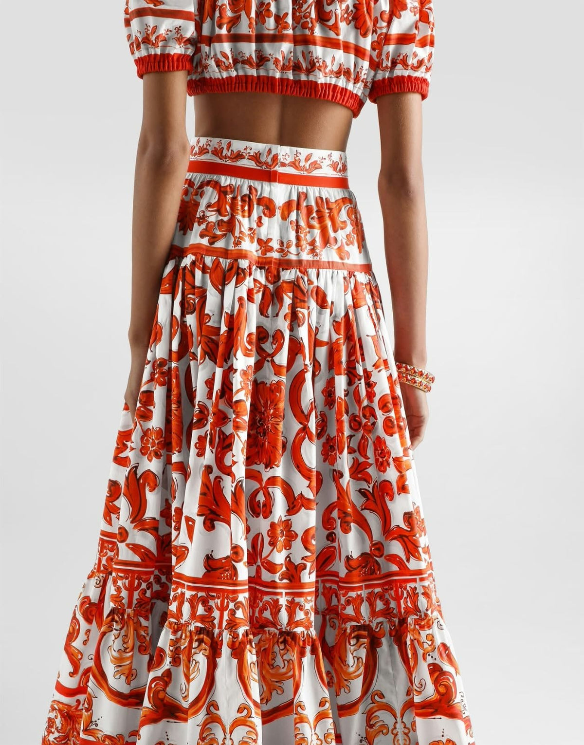 Dolce & Gabbana Off-Shoulder Set - White