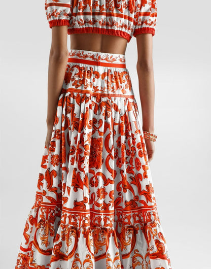 Dolce & Gabbana Off-Shoulder Set - White
