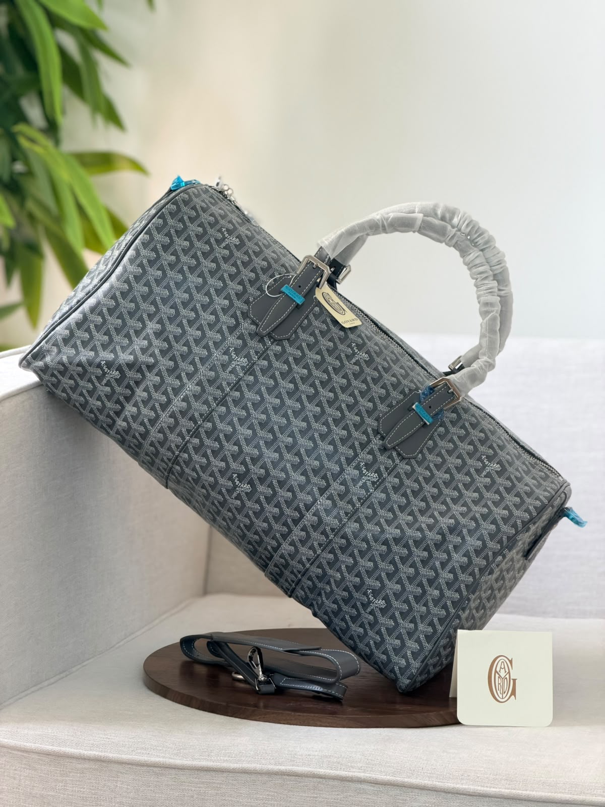 Goyard Duffle Bag - Grey