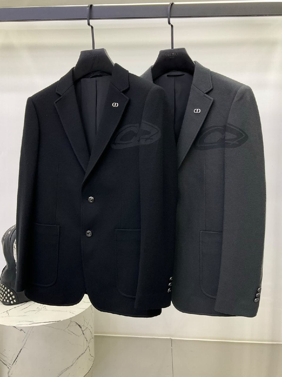 Christian Dior Jacket - Black, Dark Grey