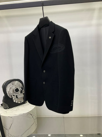 Christian Dior Jacket - Black, Dark Grey