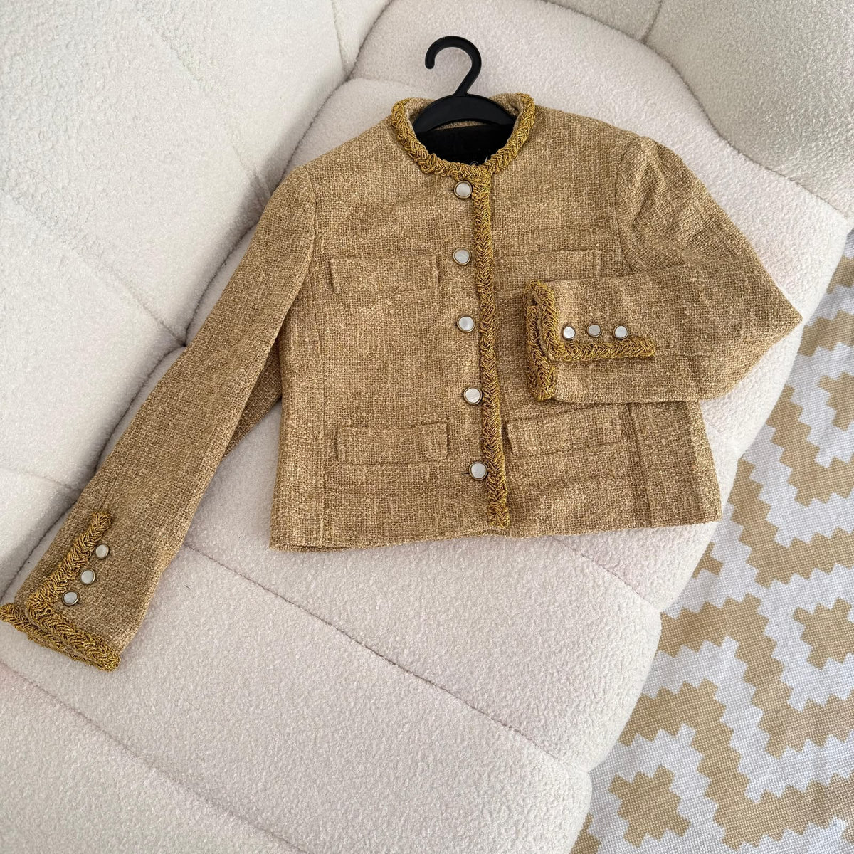 Chanel Four-Pocket Jacket - Beige