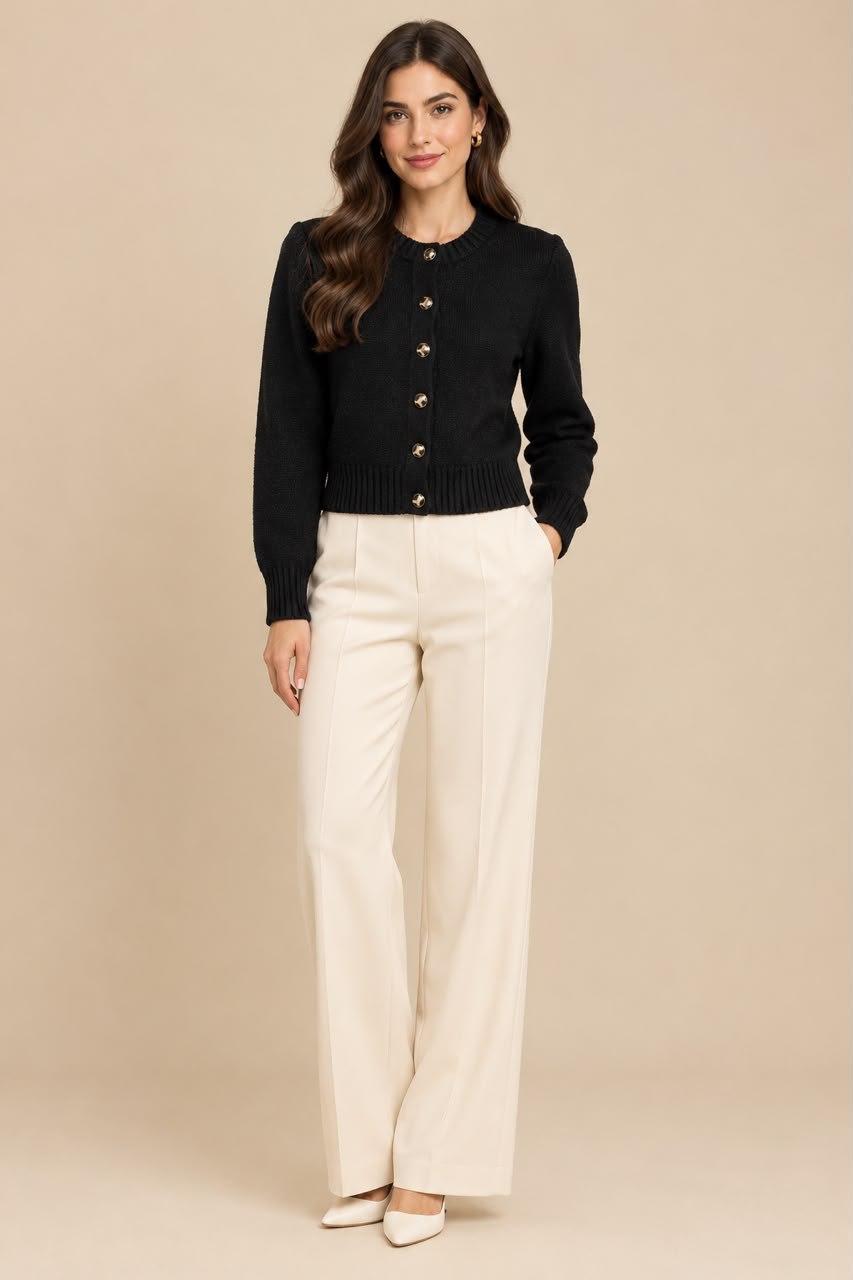 Chanel Cardigan - Black