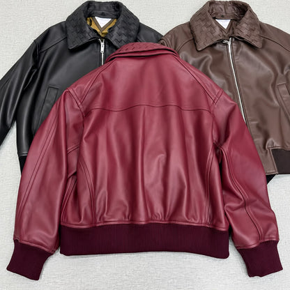 Bottega Veneta Jacket - Black, Burgundy, Brown