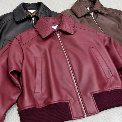 Bottega Veneta Jacket - Black, Burgundy, Brown