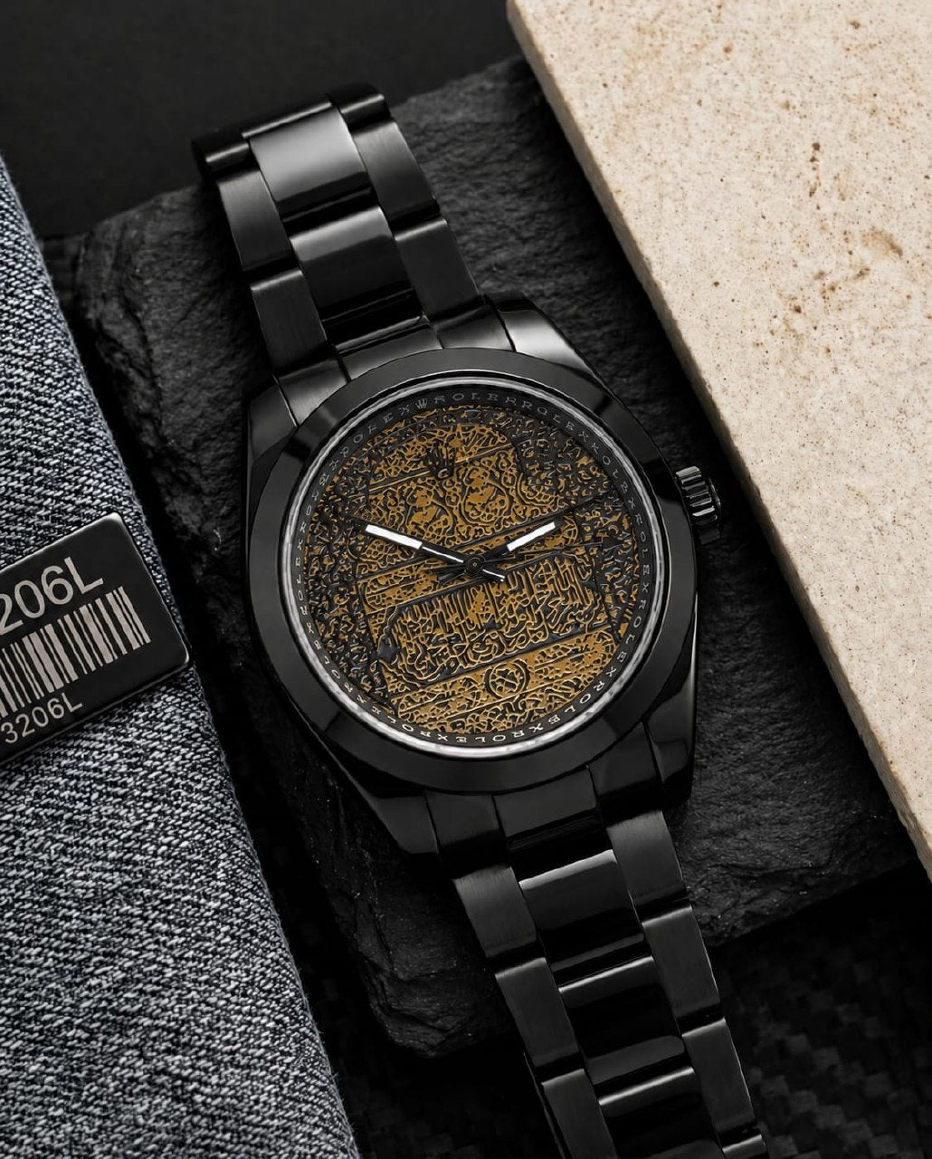 Rolex Watch - Black & Brown