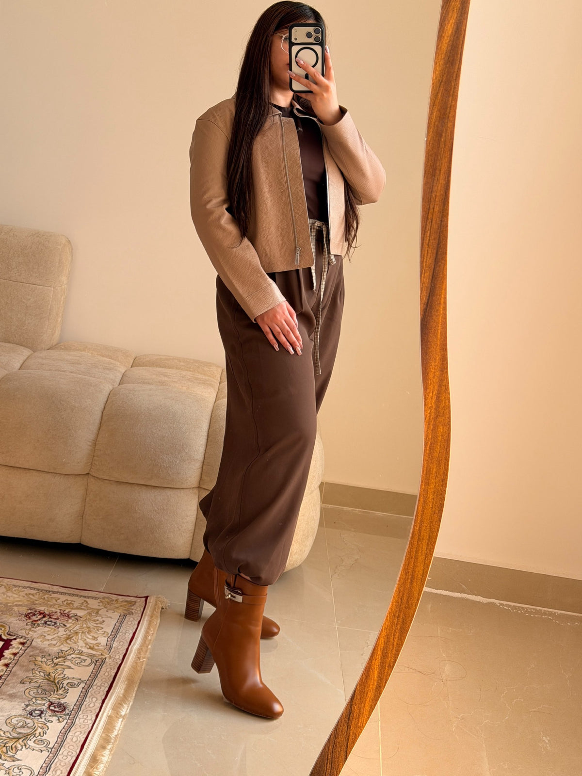 Hermes Jacket - Beige